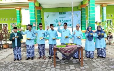 Harmoni Suara dan Karya Santri, MTs Tarbiyatul Banin Meriahkan Hari Santri Nasional 2025